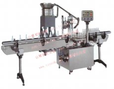 全自動上蓋鎖蓋機，瓶蓋自動上蓋機